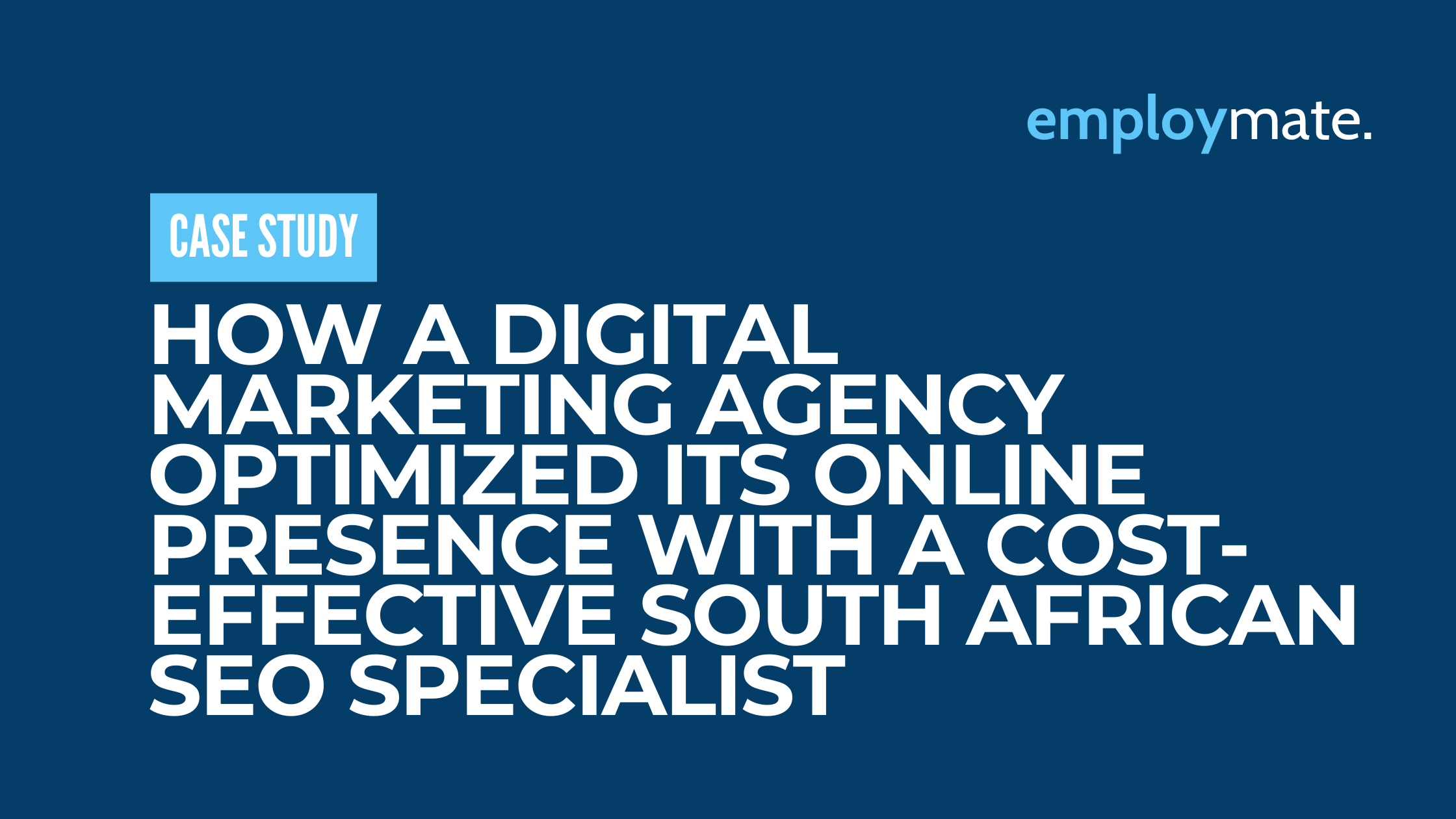 Agency Optimizes Online Presence with South African SEO Specialist